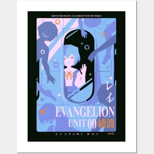 Evangelion 00 Posters and Art